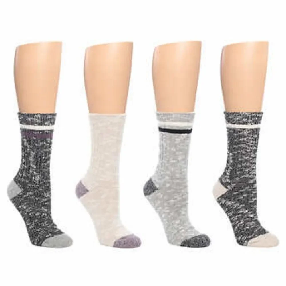 Bearpaw Ladies' Boot Sock, 4 pair